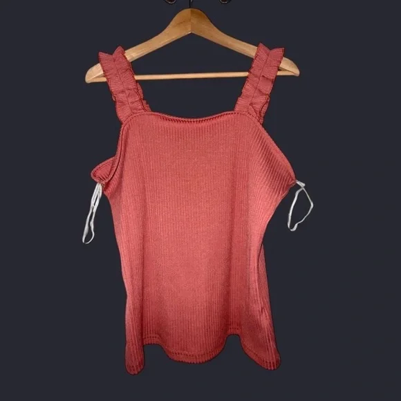 Bohme Ruffled Tank Top - Picture 1 of 2